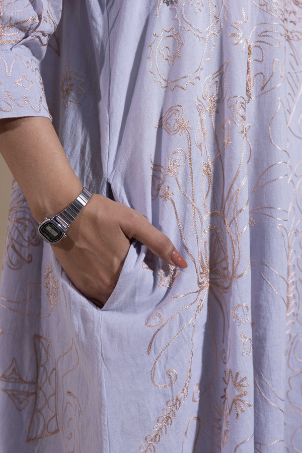 Starry Knots Aari-Embroidered Dress