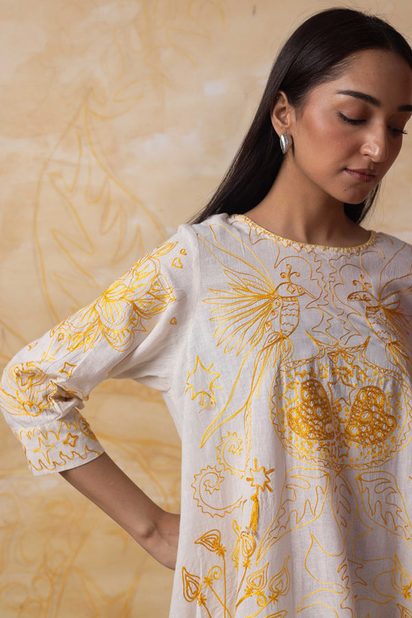 Starry Knots Aari-Embroidered Dress