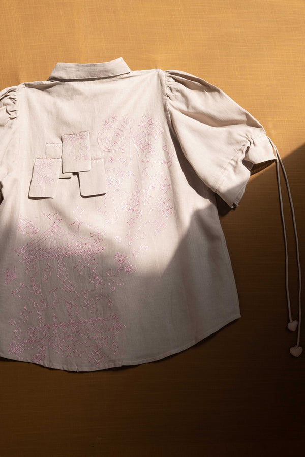 Embroidered Artisan Top