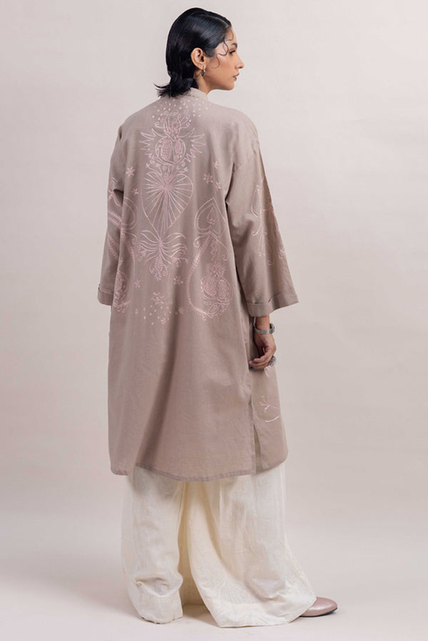 Mirchi Heart Embroidered Shirt