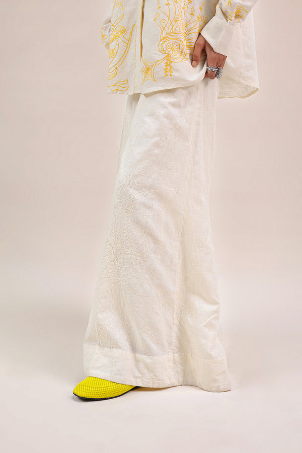 Heart Of Anar Embroidered Trousers