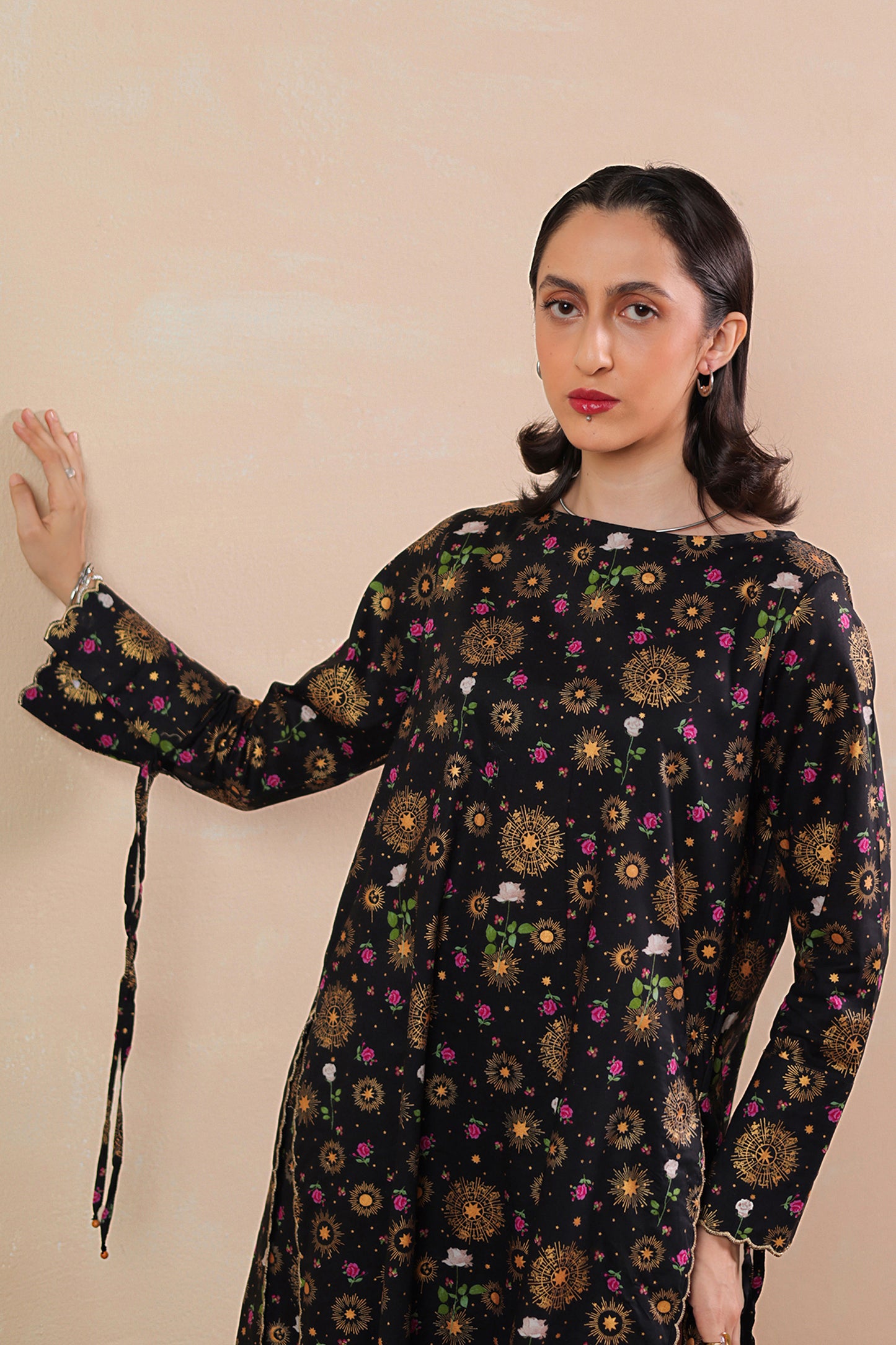 Raazi Printed Set