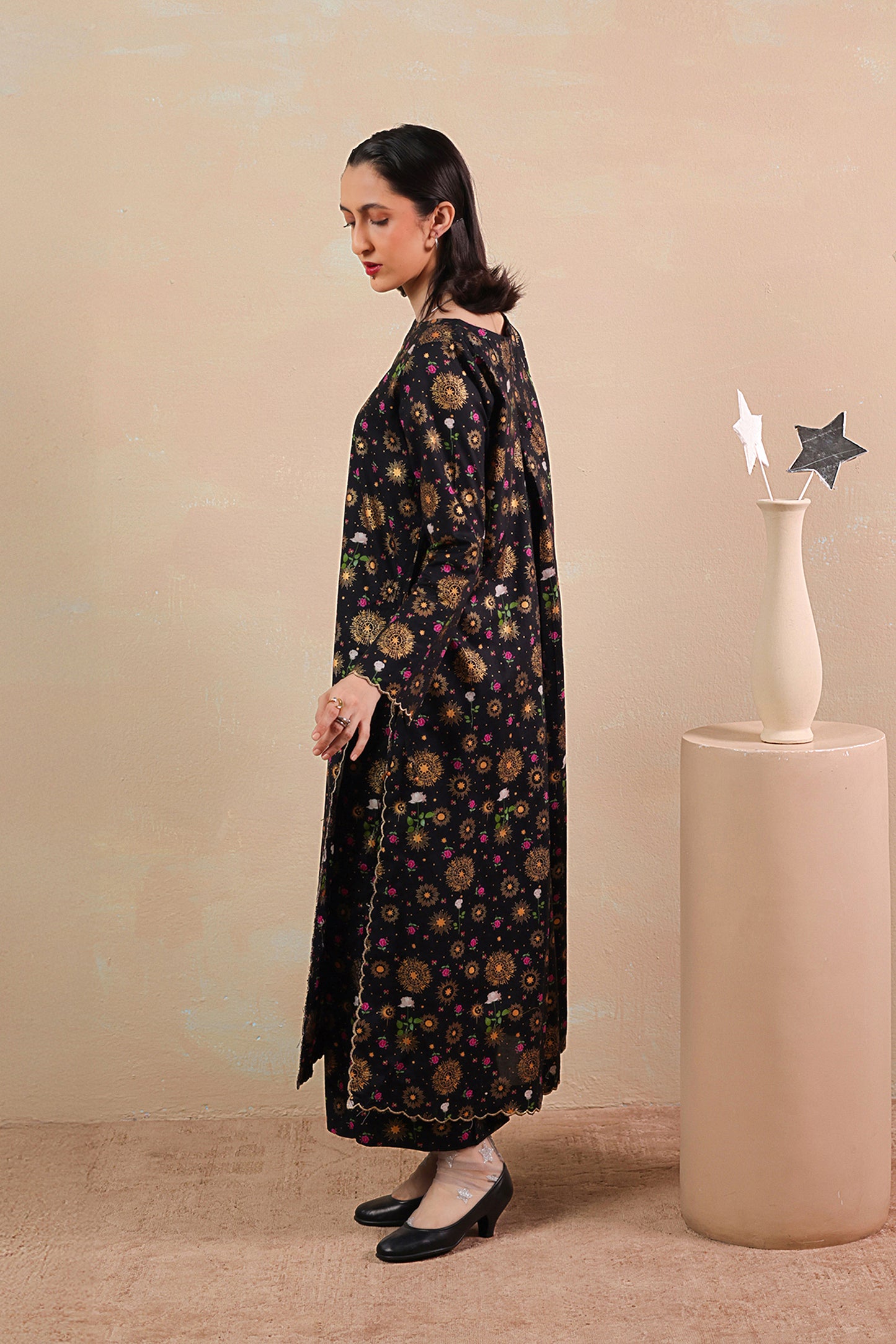 Raazi Printed Set