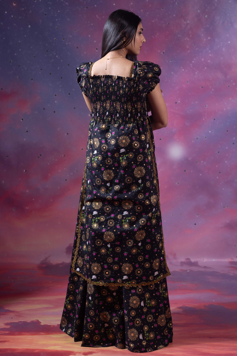 Raazi Ronak Smocked Dress