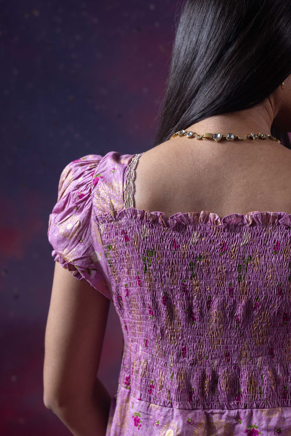 Raazi Ronak Smocked Dress