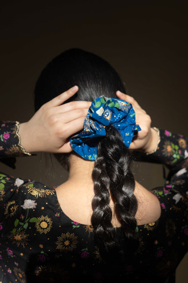 Midnight Moon Scrunchies