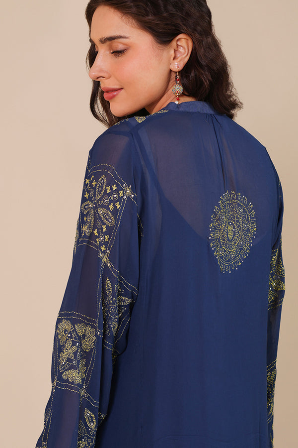 Boho Beet Embroidered Set