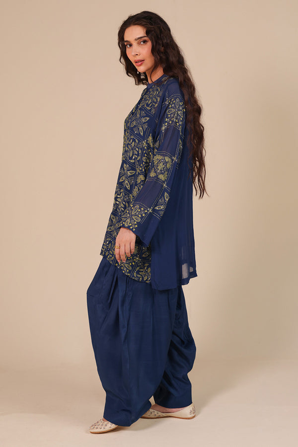 Boho Beet Embroidered Set