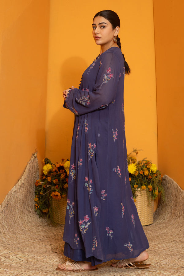 Hand-Stitches Flared Set