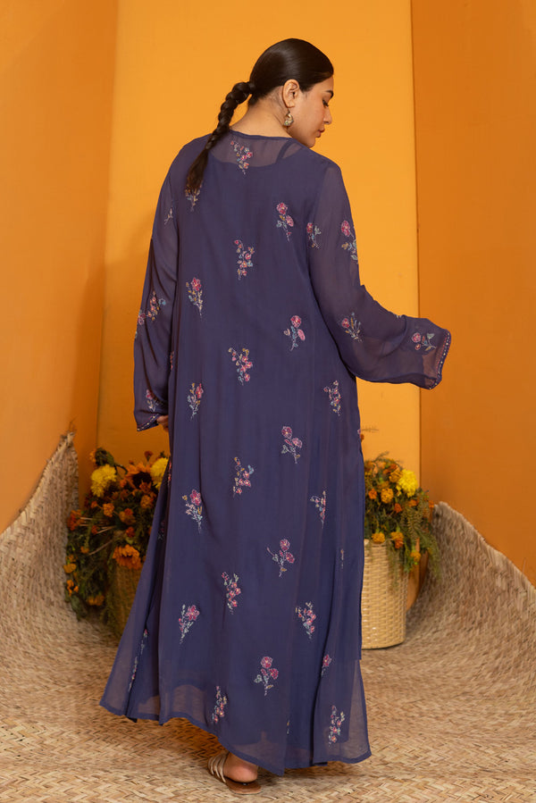 Hand-Stitches Flared Set