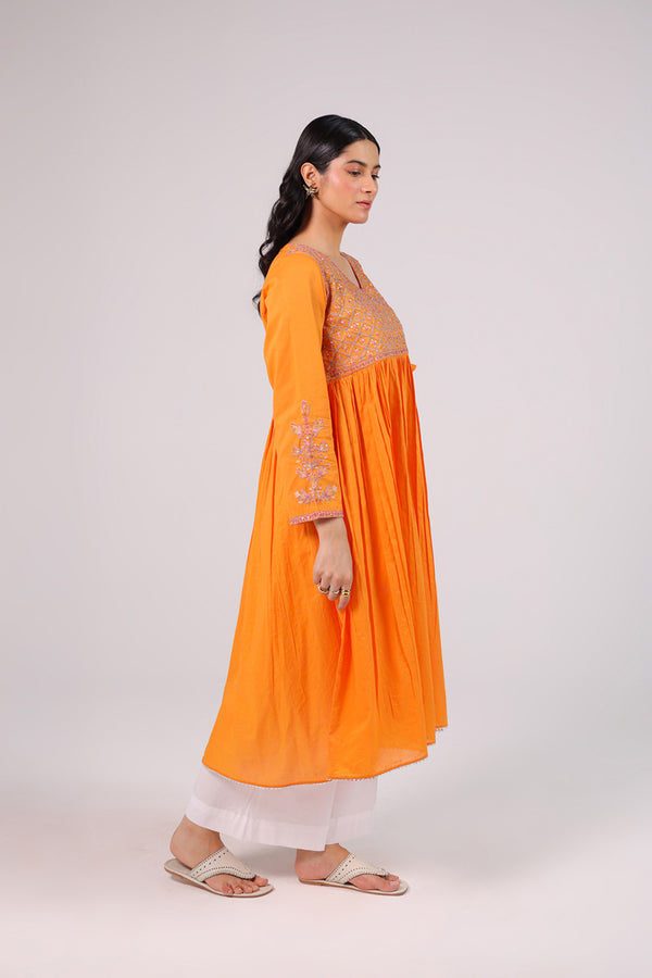 Multani Blue Hues Angrakha