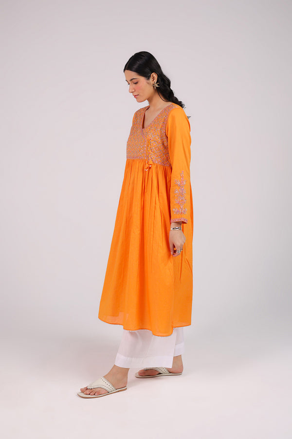 Multani Blue Hues Angrakha