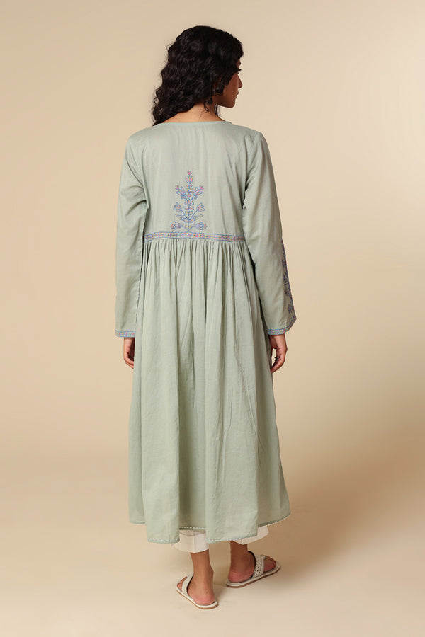 Multani Blue Hues Angrakha