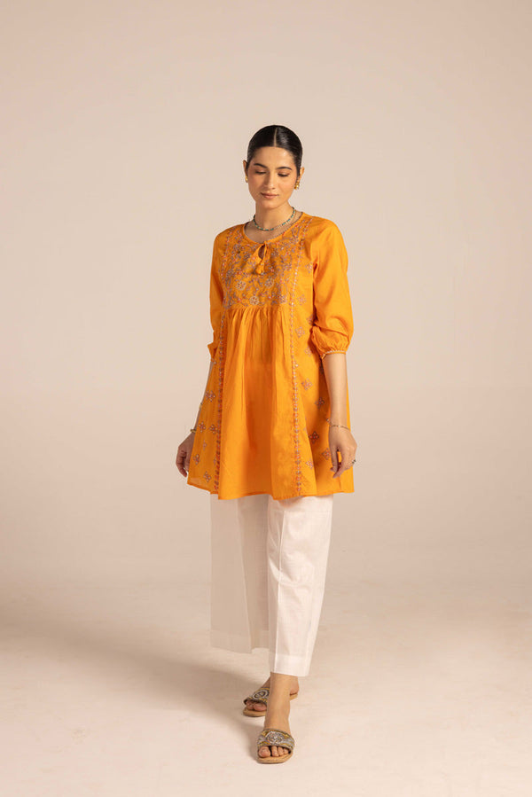 Pure Multani Blue Hues Kurta