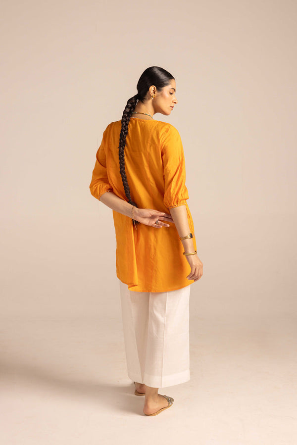 Pure Multani Blue Hues Kurta