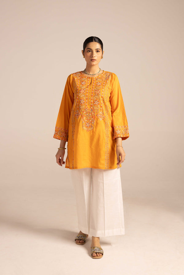 Multani Blue Hues Narm Kurta