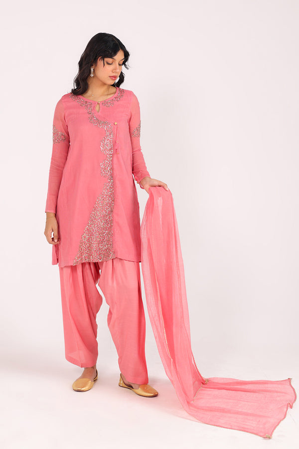 Zahra Hand-Embroidered Ensemble