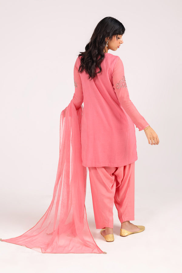 Zahra Hand-Embroidered Ensemble