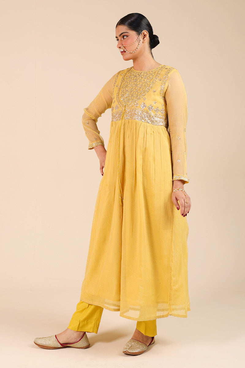 Zahra Anarkali Set