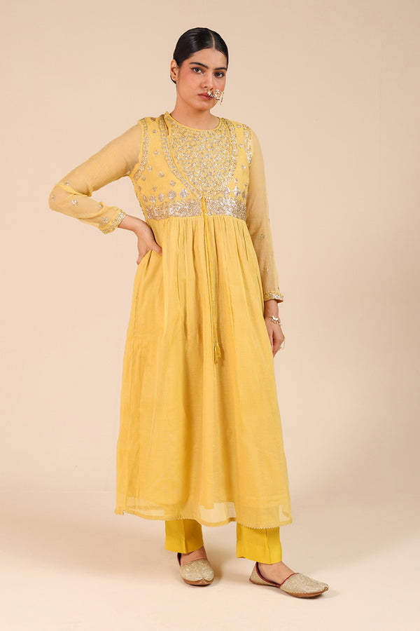 Zahra Anarkali Set