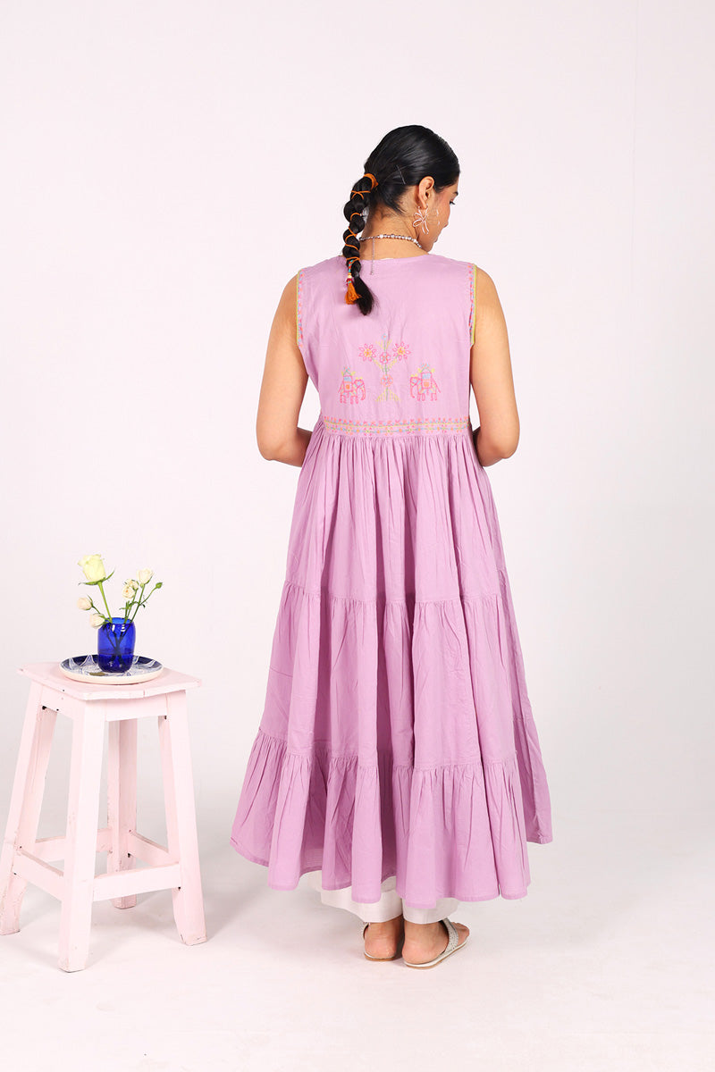 Kasuti Mashup Raqs Frock