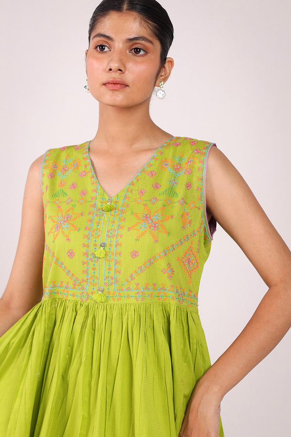 Kasuti Mashup Raqs Frock