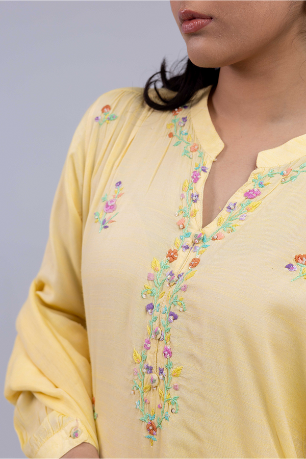 Hand-Embroidered Vintage Flea 3-Piece Set