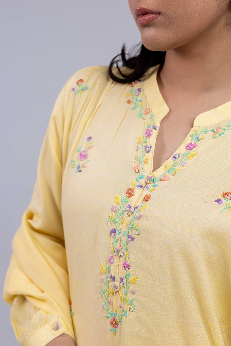 Hand-Embroidered Vintage Flea 3-Piece Set