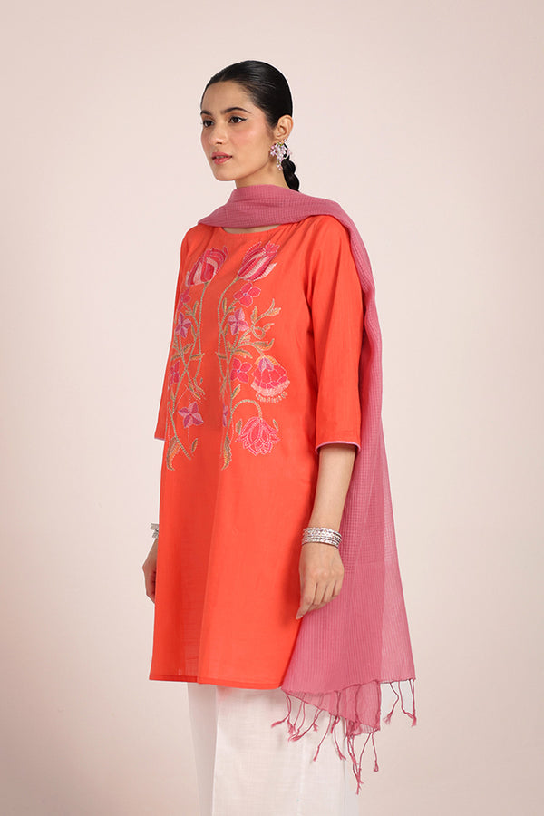 Artisanal Feminine Zaib Kurta