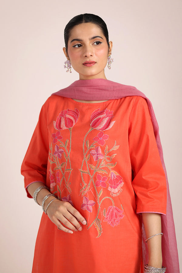 Artisanal Feminine Zaib Kurta