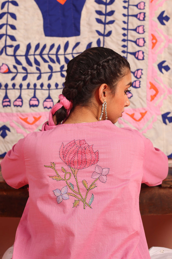 Artisanal Feminine Zaib Kurta