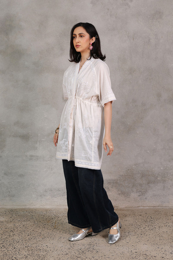 Over The Rainbow Front-Tie Top