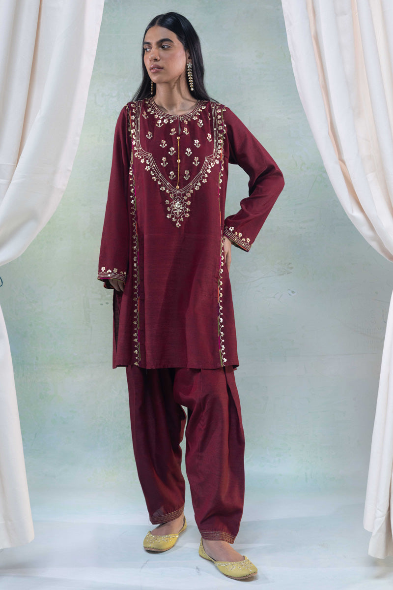maroon
