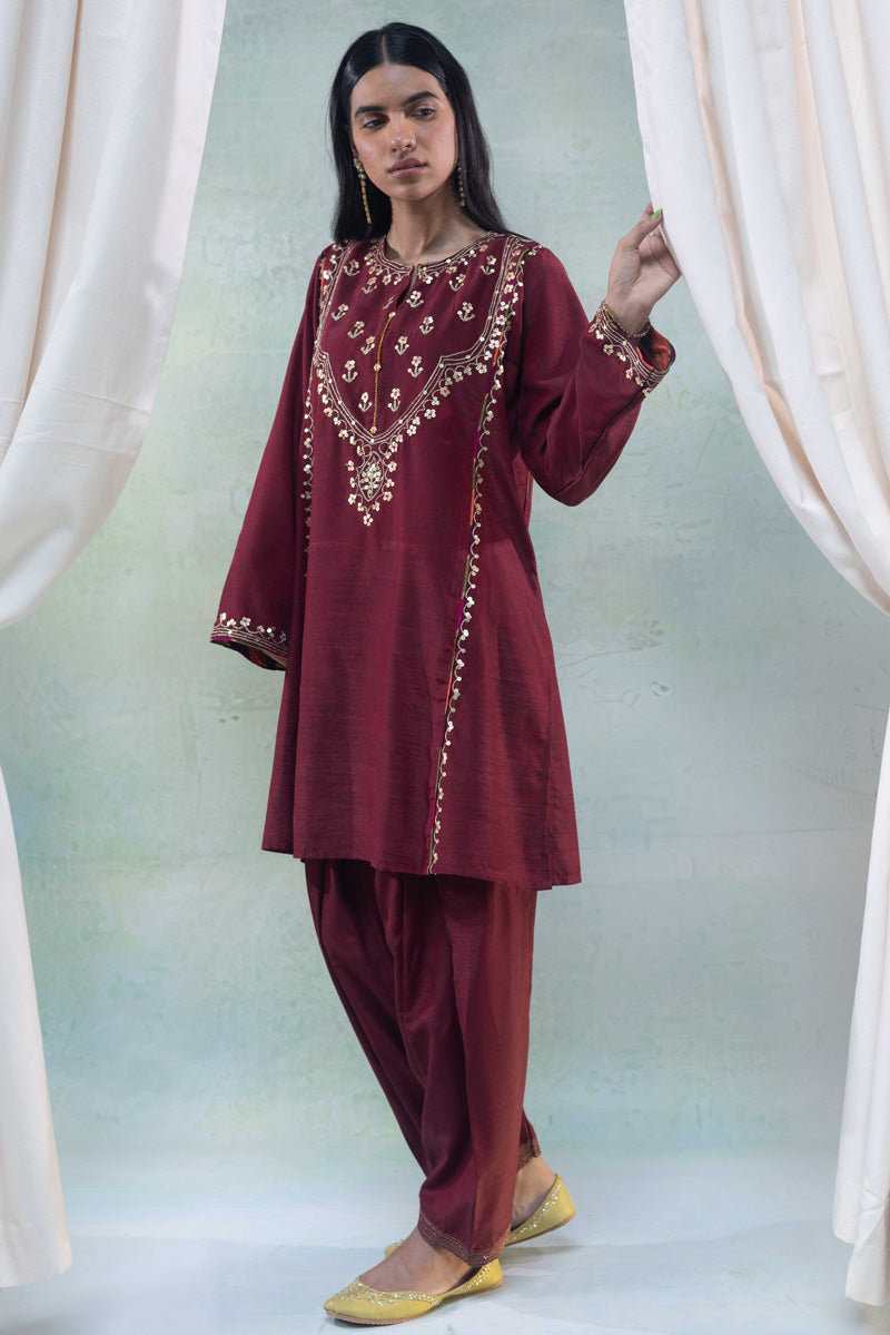 maroon