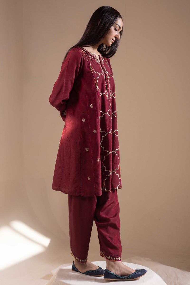 maroon