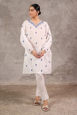 N K R Hand-Embroidered Shirt