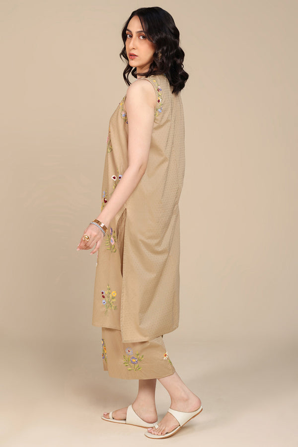 Floral Crush Hand-Embroidered Set