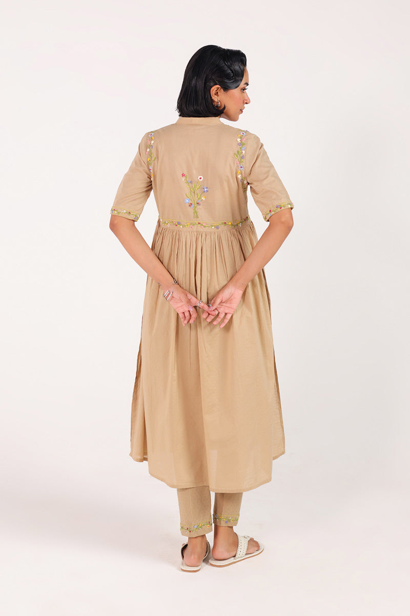 Floral Crush Hand-Embroidered Set