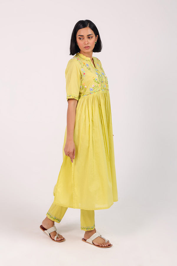 Floral Crush Flared Shirt