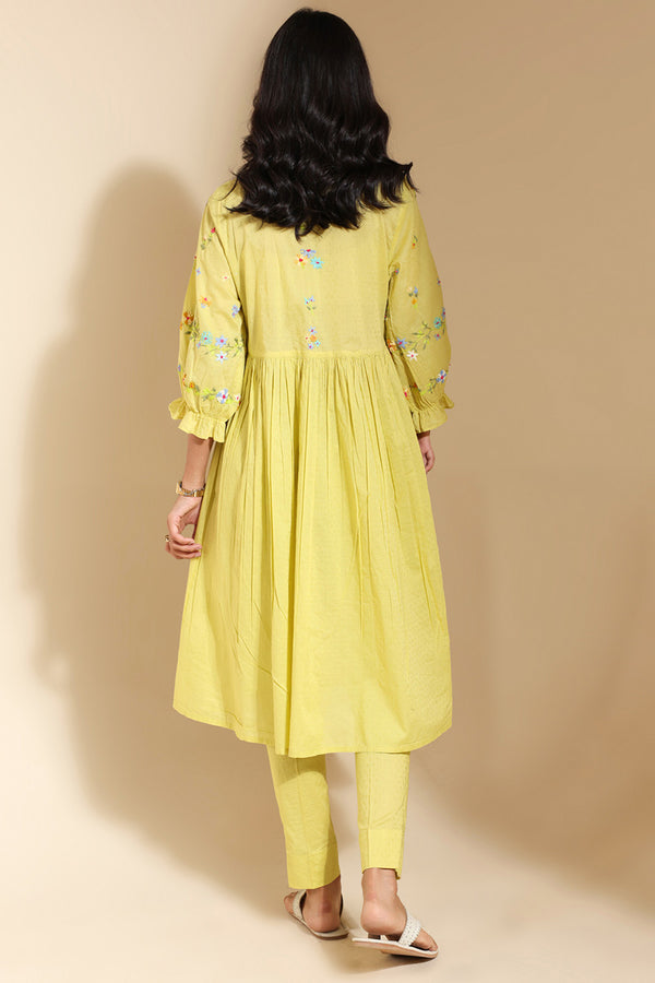 Floral Crush Flared Set