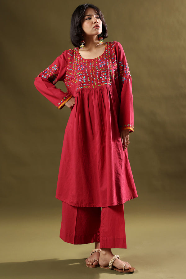 Sheesh Rang Tukri Set