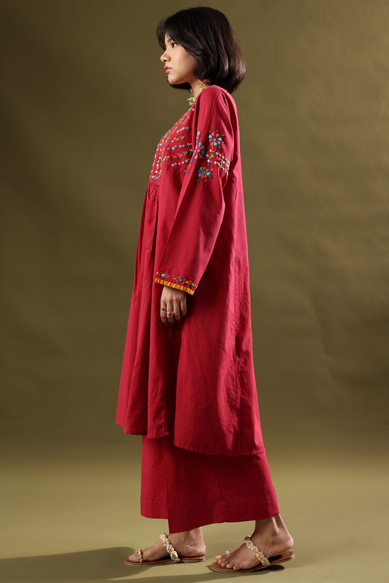 Sheesh Rang Tukri Set