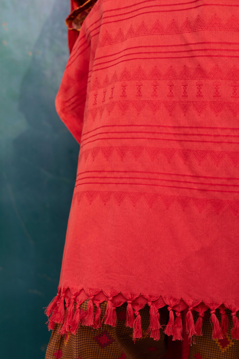 Whisper Yarn-Dye Shawl