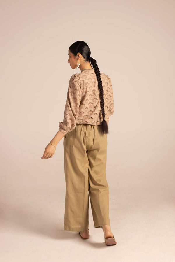 Spring Fling Schiffli Edit Top