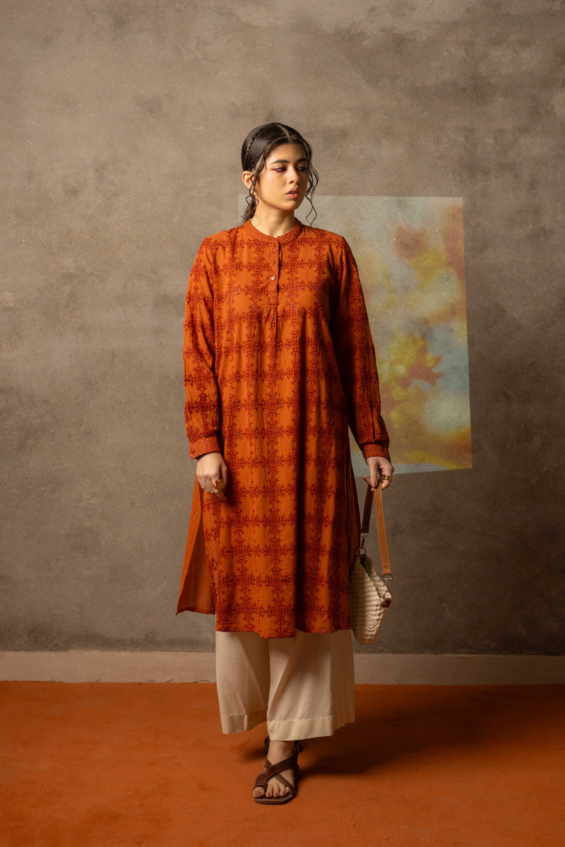 Spring Fling Ajouré Kurta