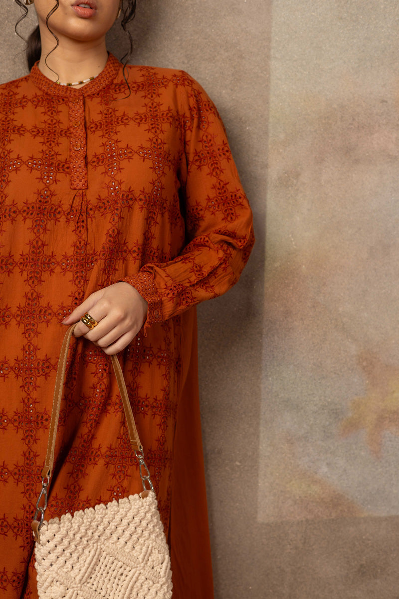 Spring Fling Ajouré Kurta