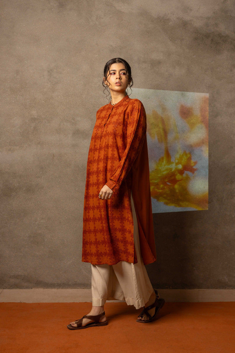 Spring Fling Ajouré Kurta