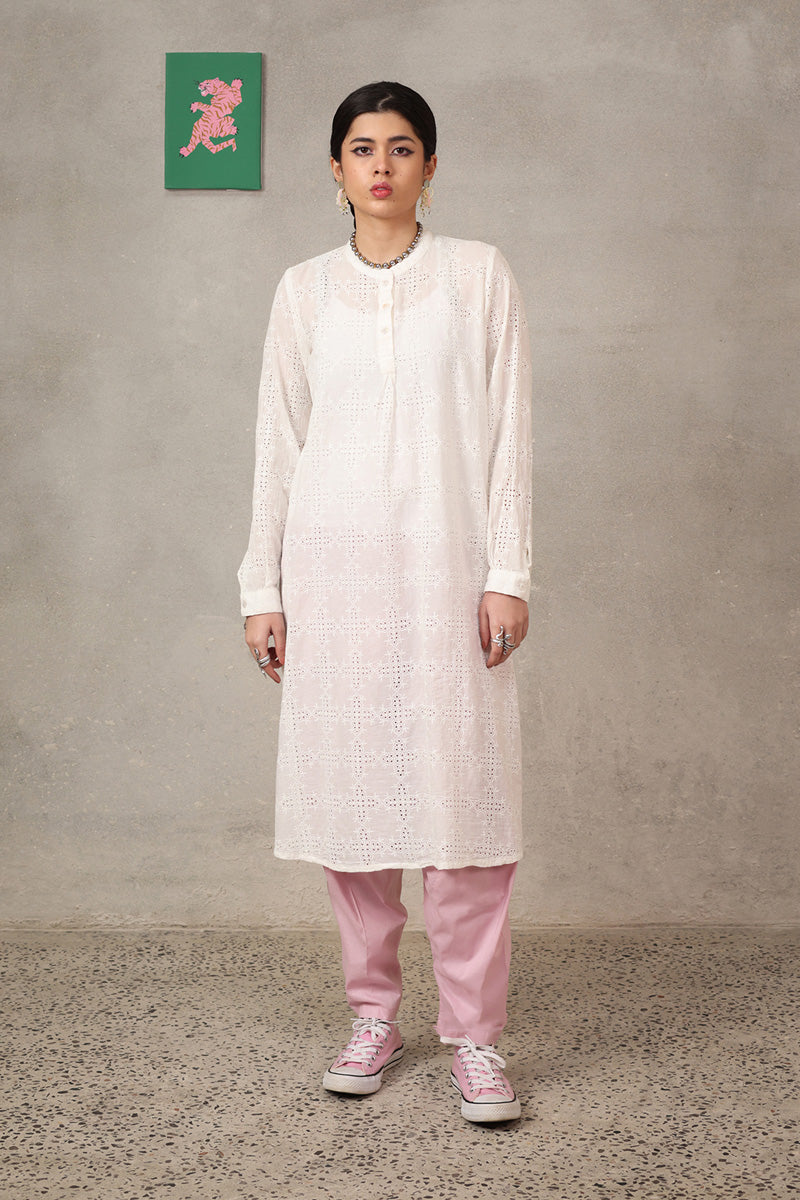 Spring Fling Ajouré Kurta