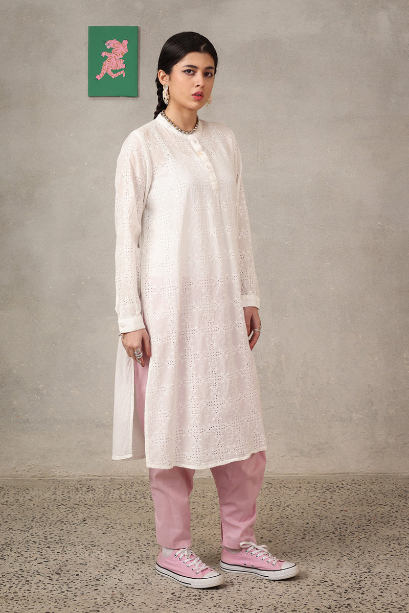 Spring Fling Ajouré Kurta