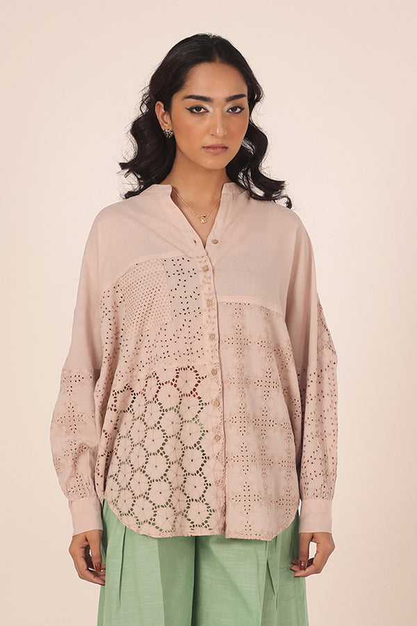 Spring Fling lacy Cutwork Top